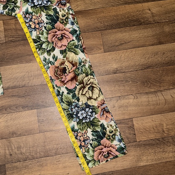 Jaded London Size 25 Floral Tapestry Boyfriend Fit Pants Streetwear Fashion Week - Picture 7 of 14